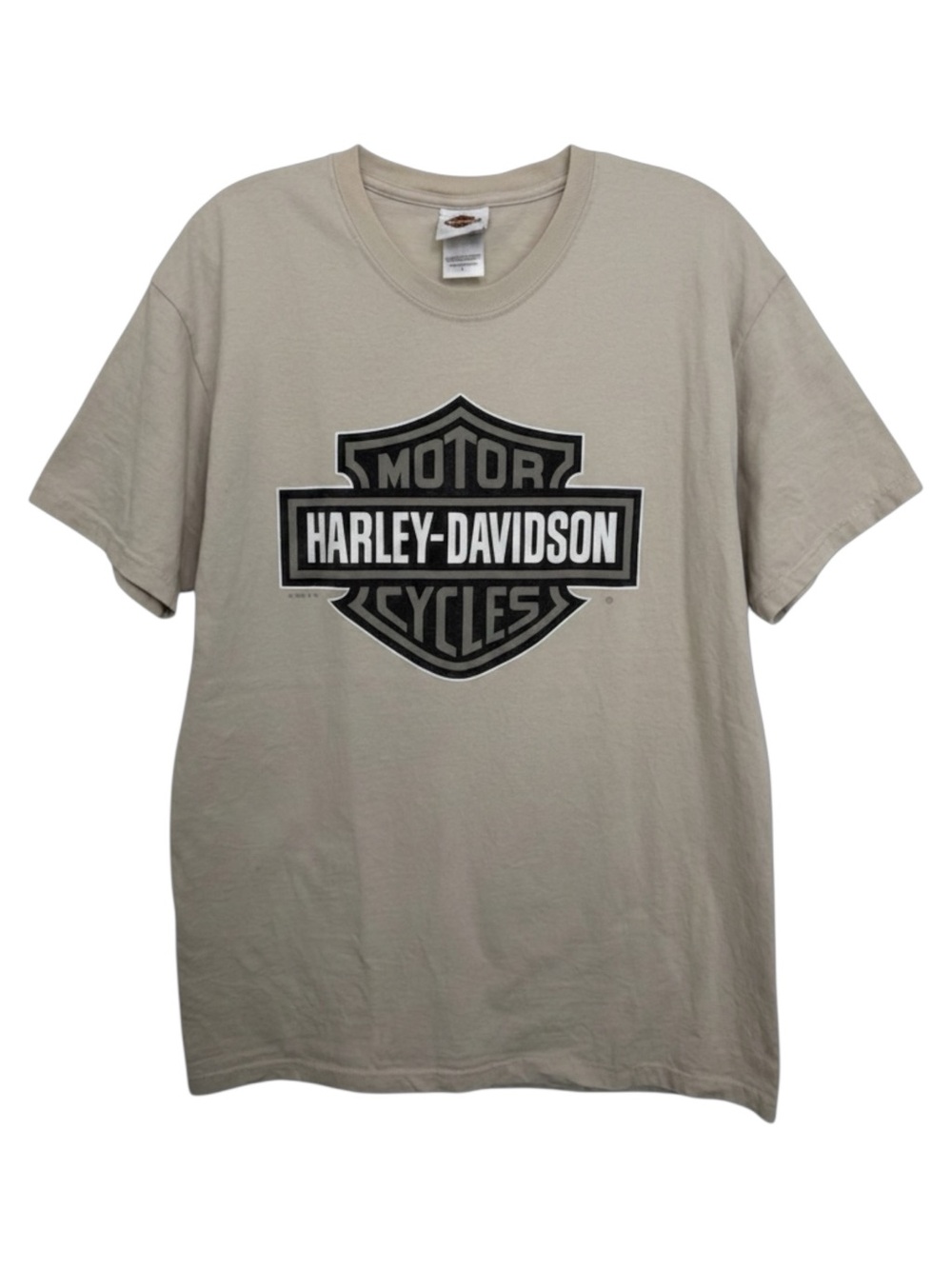 Vintage 2001 Harley Davidson South T-Shirt Size Large Cotton Made in USA Y2K - Picture 7 of 7